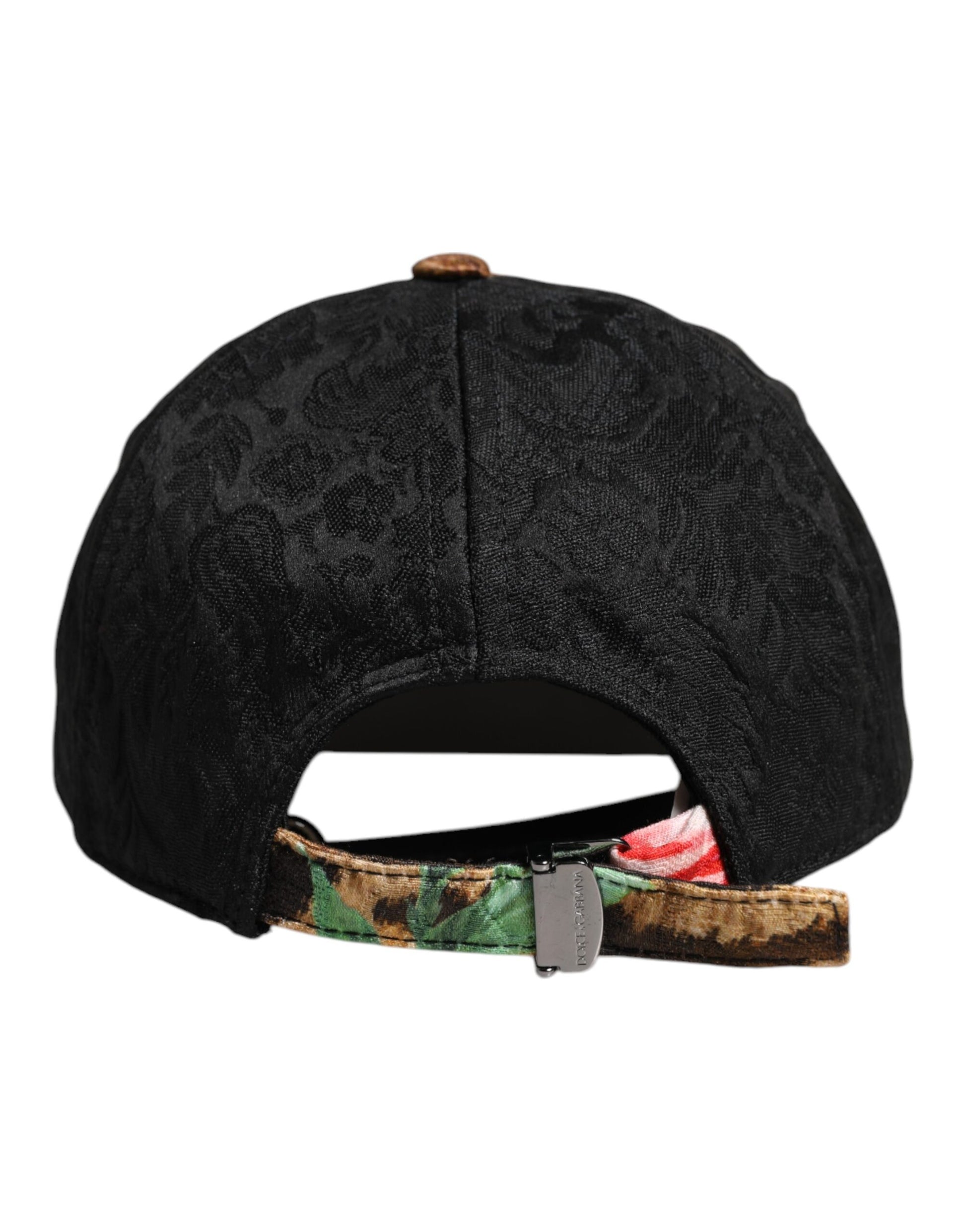 Dolce & Gabbana Multicolor DG Logo Patch Baseball Cap