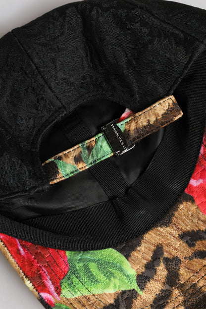 Dolce & Gabbana Multicolor DG Logo Patch Baseball Cap