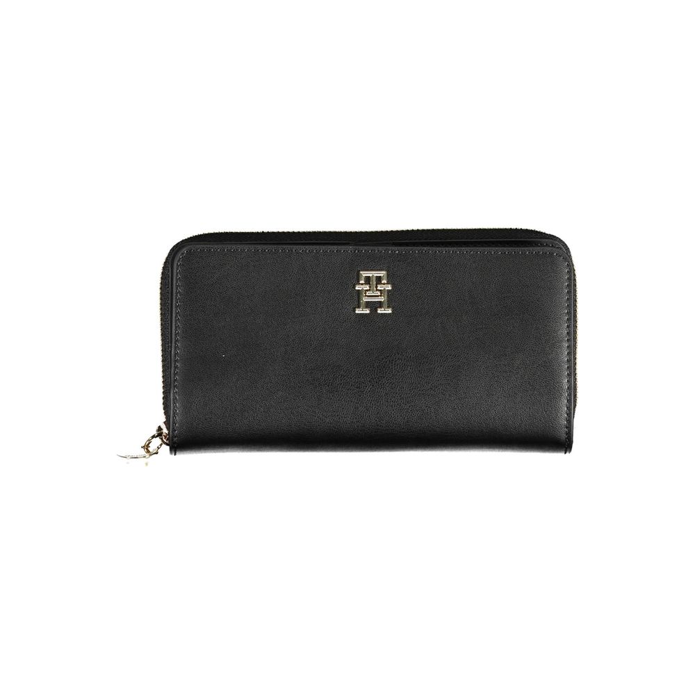 Tommy Hilfiger Black Faux Leather Women’s Wallet