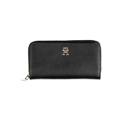 Tommy Hilfiger Black Faux Leather Women’s Wallet