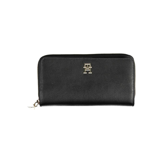 Tommy Hilfiger Black Faux Leather Women’s Wallet