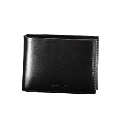 Calvin Klein Black Leather Men's Wallet