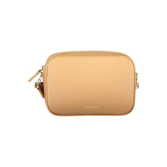 Coccinelle TEBE Bag - Brown Leather Handbag