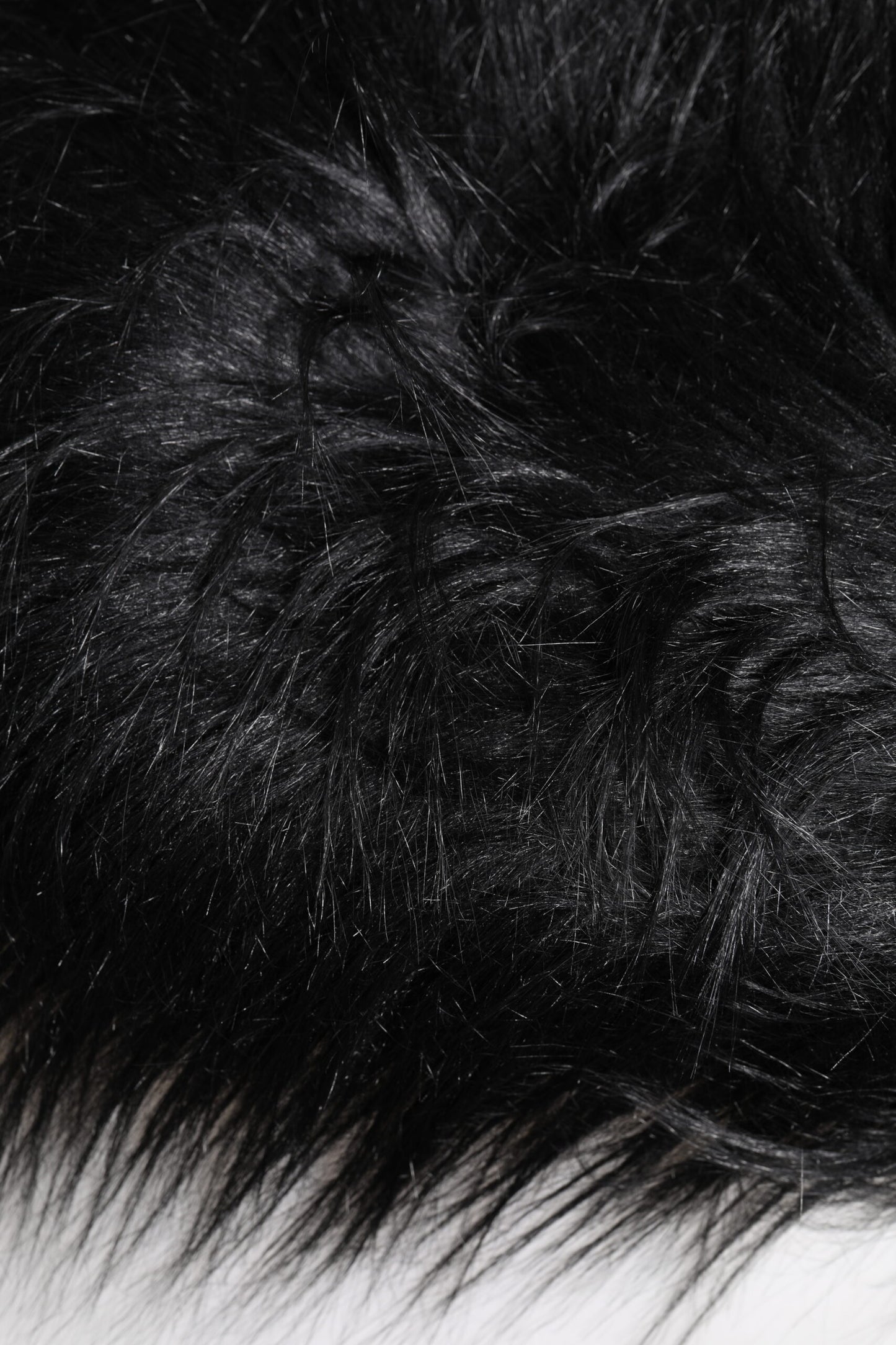 Dolce & Gabbana Black Acrylic Fur Women's Bucket Hat