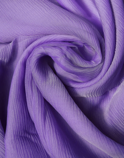 Dolce & Gabbana Purple Silk Wrap Shawl Scarf