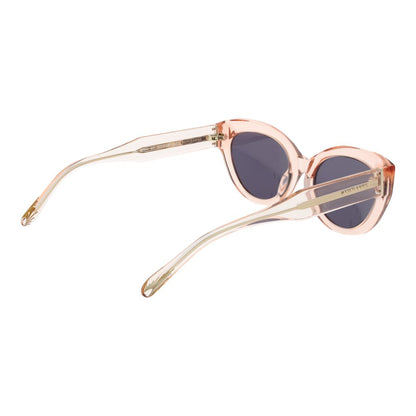 Scotch & Soda Women’s Cat Eye Sunglasses – Rose Frame with Grey Lenses, 55mm
