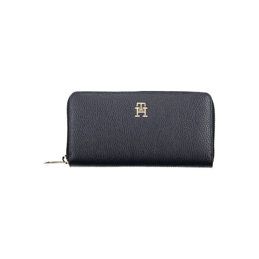 Tommy Hilfiger Blue Faux Leather Women’s Wallet