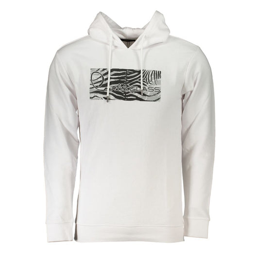 Cavalli Class White Men's Hoodie