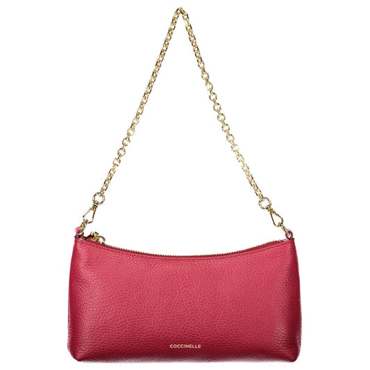 Coccinelle AURA Red Leather Handbag