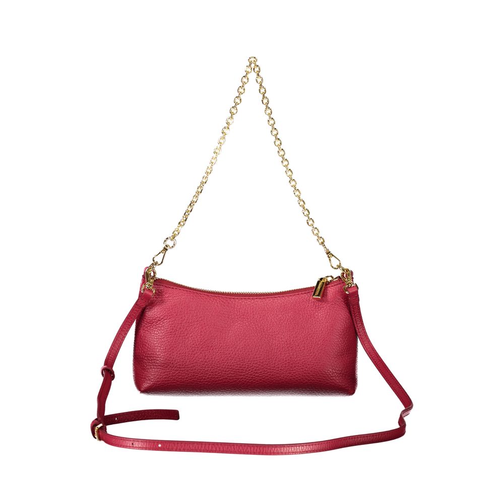 Coccinelle Red Leather AURA Bag