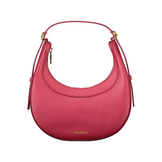 Coccinelle Red Leather Whisper Handbag