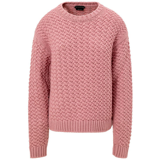 Tom Ford Pink Wool Sweater - A Seductive Wardrobe Essential