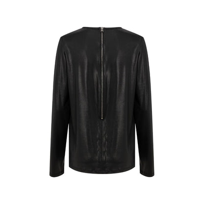 Tom Ford Black Viscose Zip Back Sweater