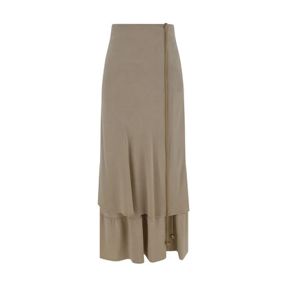 Quira Silk Skirt - Elegance Redefined