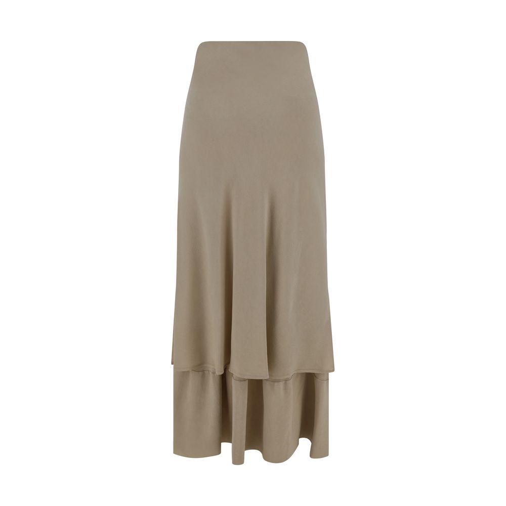 Quira Silk Skirt - Elegance Redefined