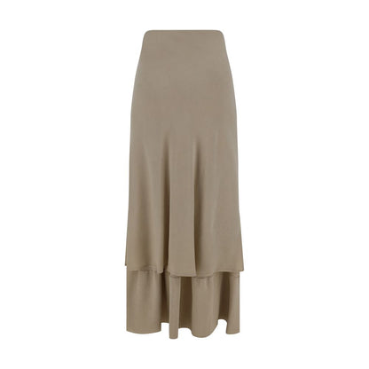 Quira Silk Skirt - Elegance Redefined