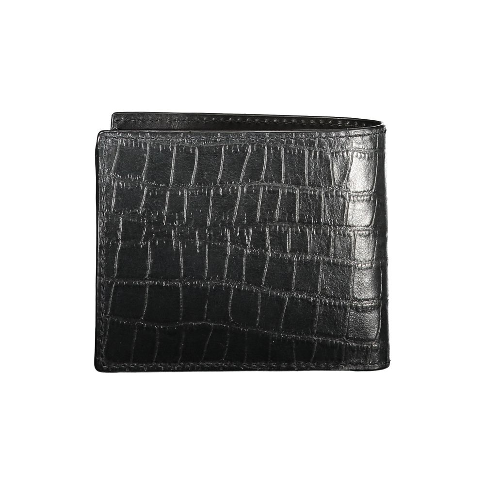 Tommy Hilfiger Black Leather Wallet for Men