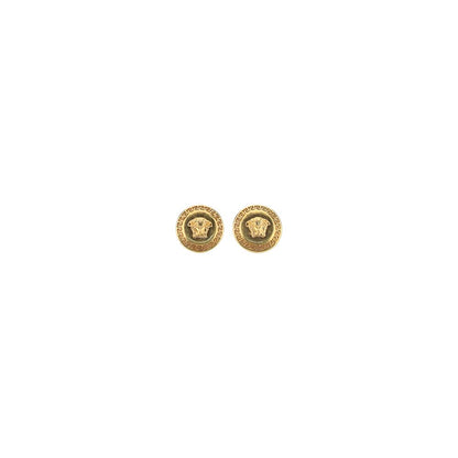 Versace Medusa Head Earrings