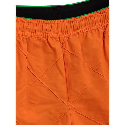 Bottega Veneta Orange Weave Swim Trunks