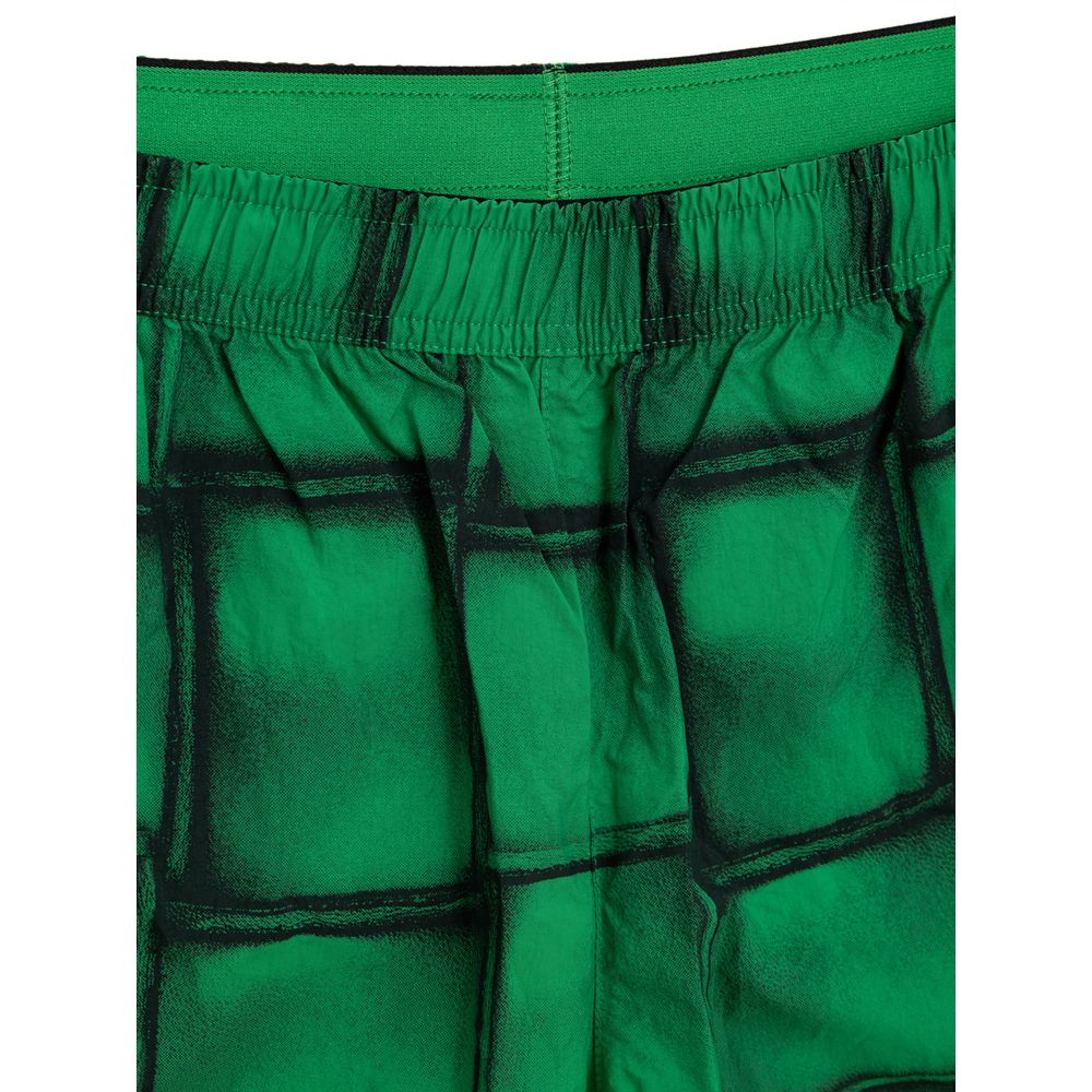 Bottega Veneta Green Swimwear - Cassette Print Boxer Shorts