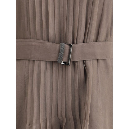 Brunello Cucinelli Silk Maxi Dress
