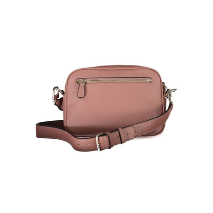 Guess Jeans Pink Handbag – Faux Leather, Stylish Design