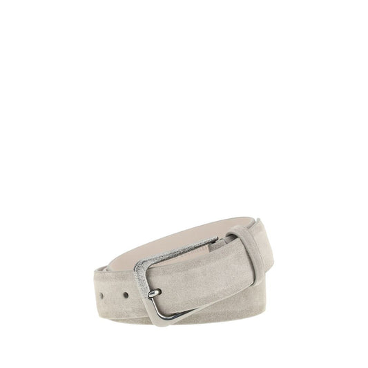 Brunello Cucinelli Suede Belt - Timeless Luxury Accessory