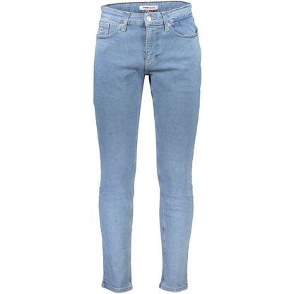 Tommy Hilfiger Light Blue Cotton Jeans