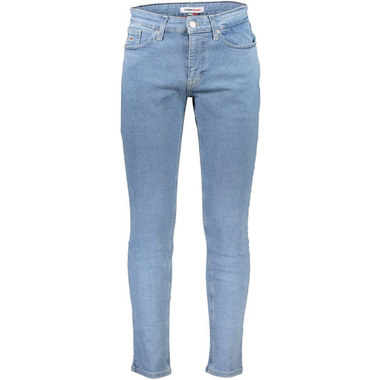 Tommy Hilfiger Light Blue Cotton Jeans