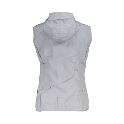 Scuola Nautica Gray Polyester Soft Shell Jacket