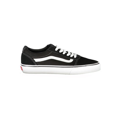 Vans Black Polyester Sneaker - Stylish and Comfortable Sports Footwear