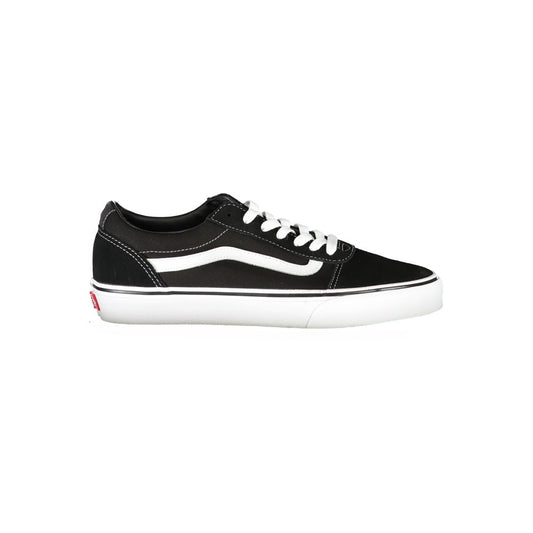 Vans Black Polyester Sneaker - Stylish and Comfortable Sports Footwear