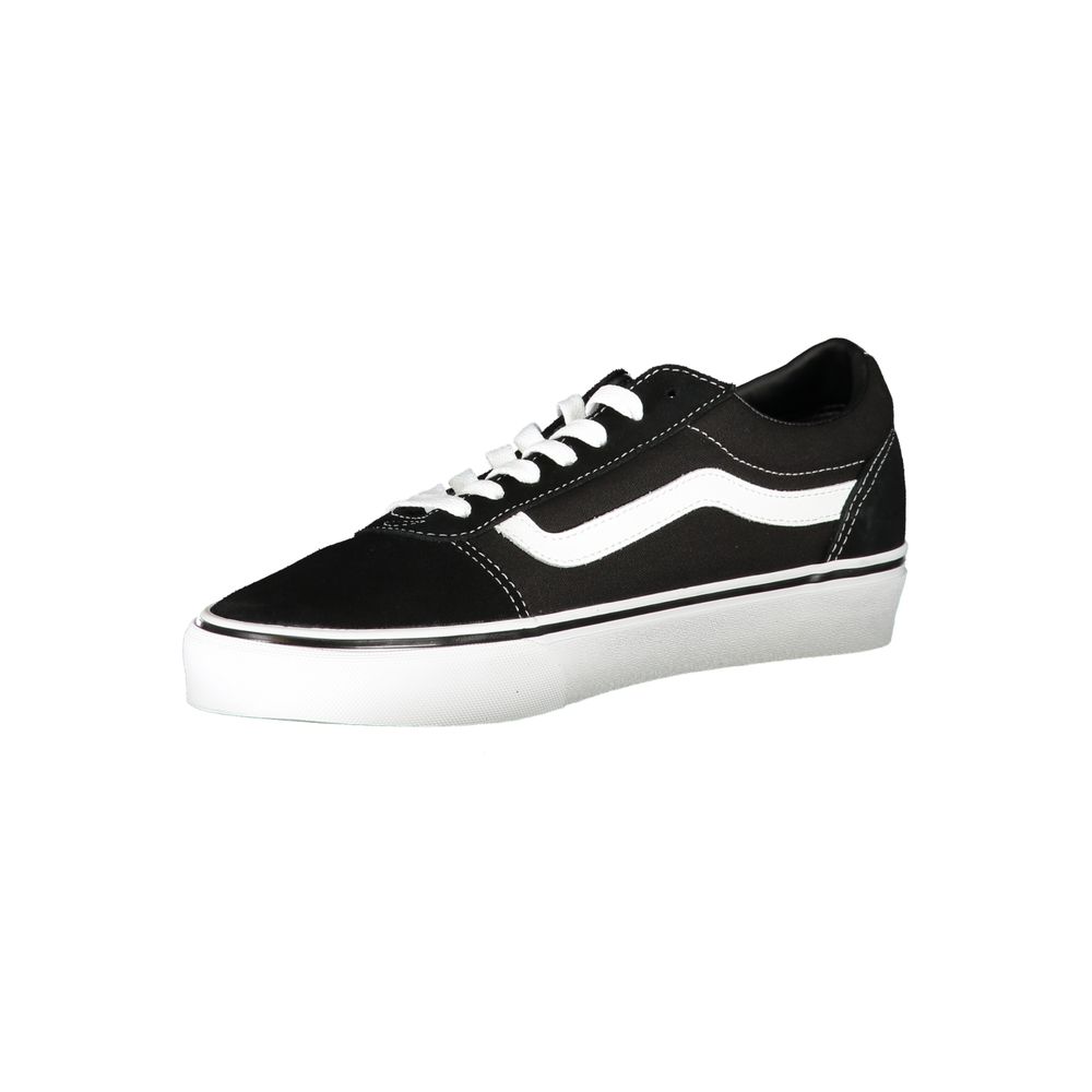 Vans Black Polyester Sneaker - Stylish and Comfortable Sports Footwear