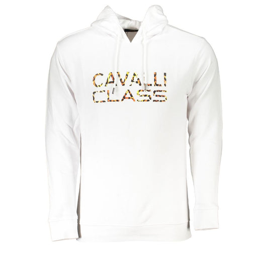 Cavalli Class White Men's Hoodie
