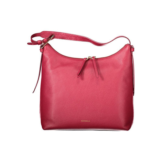 Coccinelle Malory Red Leather Handbag