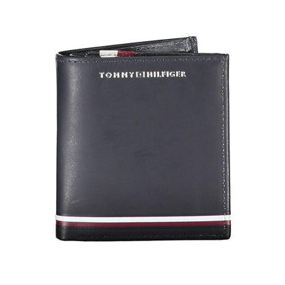 Tommy Hilfiger Blue Leather Men’s Wallet
