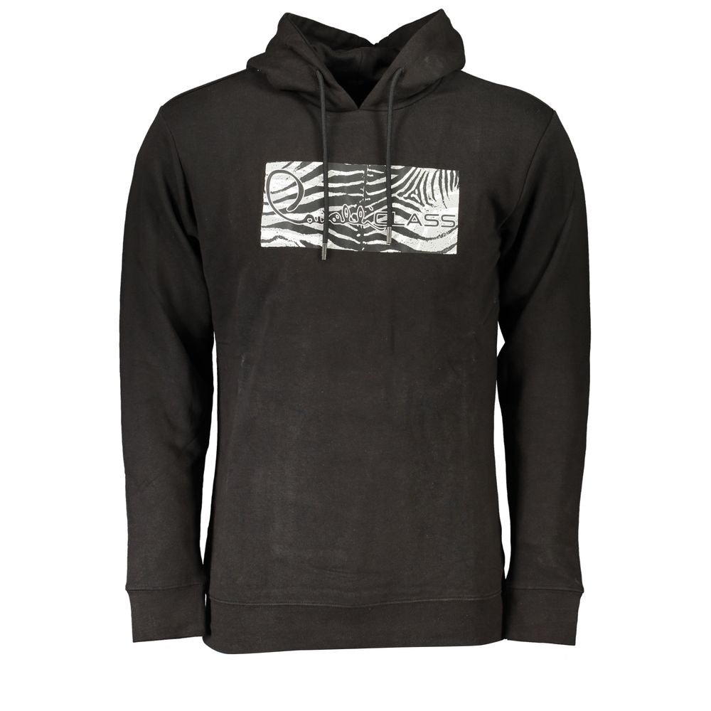 Cavalli Class Black Men's Hoodie