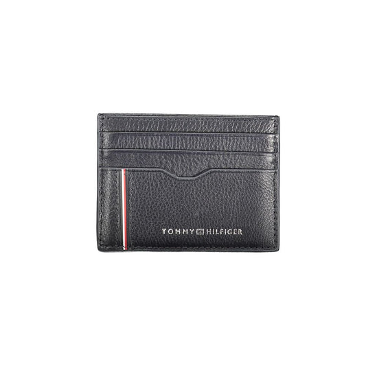 Tommy Hilfiger Blue Leather Men’s Wallet