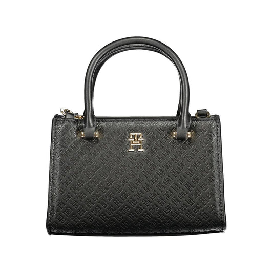 Tommy Hilfiger Black Polyethylene Women Handbag