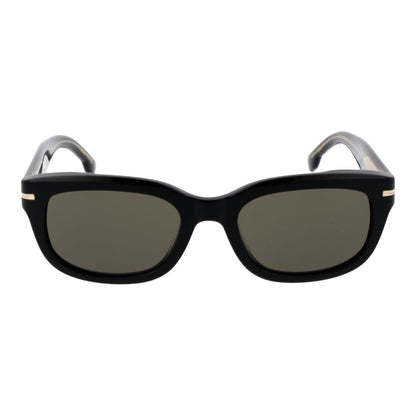 Hugo Boss Black Men’s Cat Eye Sunglasses – Black Frame with Grey Lenses, 53mm