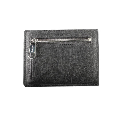 Calvin Klein Black Faux Leather Men's Wallet