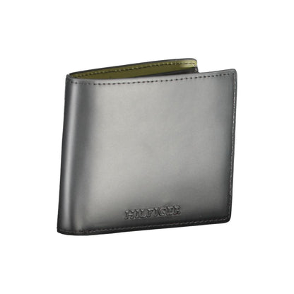 Tommy Hilfiger Black Leather Wallet for Men