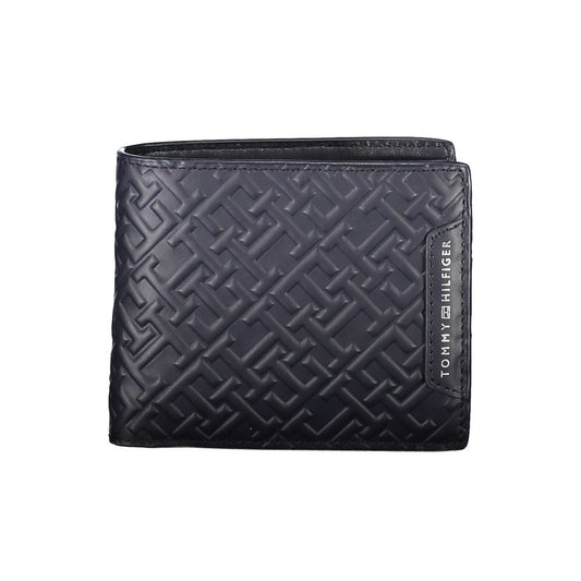 Tommy Hilfiger Blue Leather Men’s Wallet
