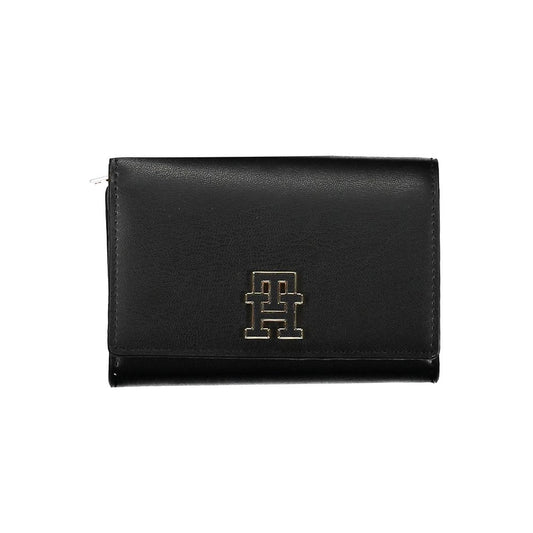 Tommy Hilfiger Black Faux Leather Women’s Wallet