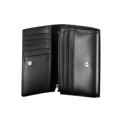 Tommy Hilfiger Black Faux Leather Women’s Wallet