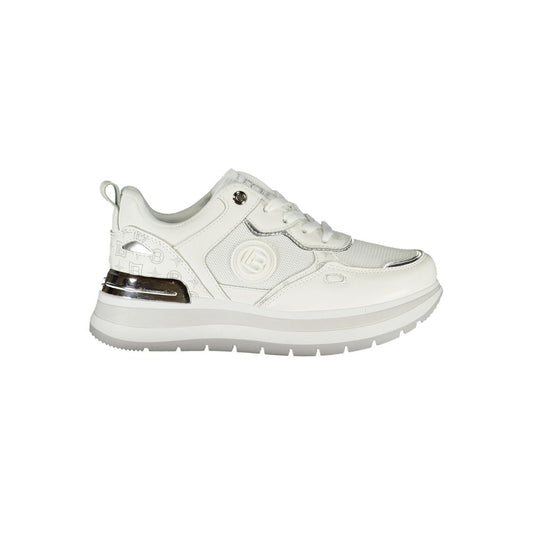 Laura Biagiotti White Women Sneaker with Removable Footbed