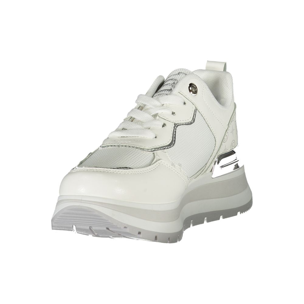 Laura Biagiotti White Women Sneaker with Removable Footbed
