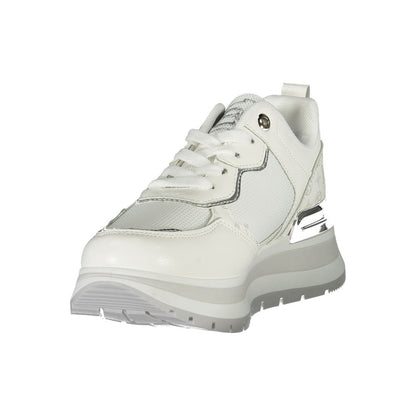 Laura Biagiotti White Women Sneaker with Removable Footbed