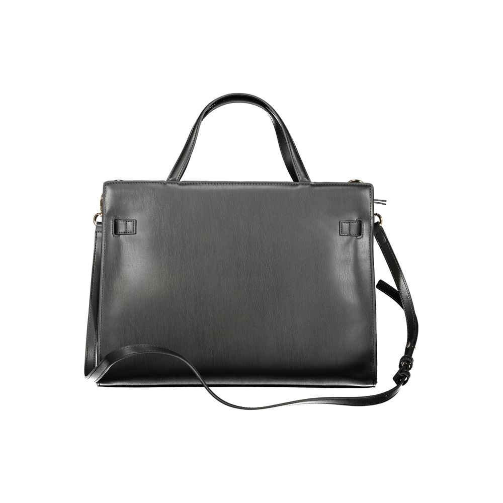 Tommy Hilfiger Black Polyethylene Women Handbag