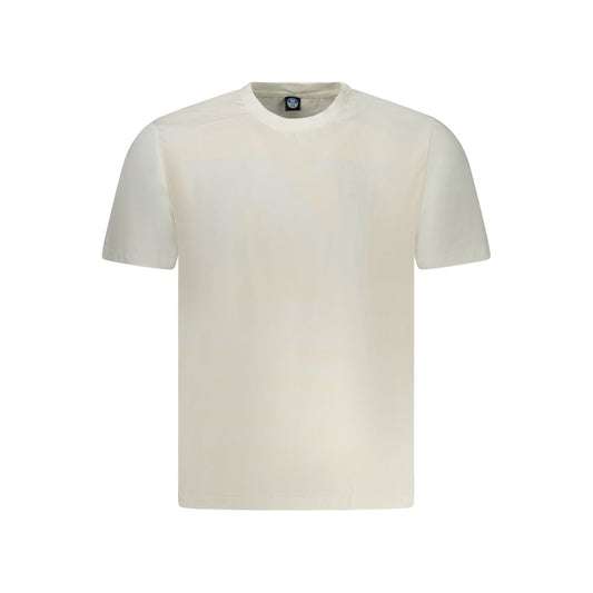 North Sails Men's White Cotton T-Shirt
